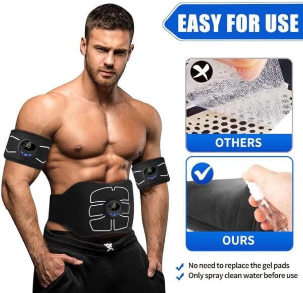 Electronic Muscle Stimulator – EMS Abs & Body Trainer - Image 3