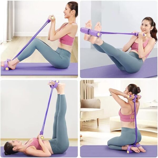 Elastic Tension Rope – Pedal & Ankle Puller for Full-Body Workouts - Image 2