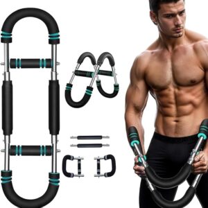 Twister Arm Trainer – Adjustable 40–110lb Upper Body Bar