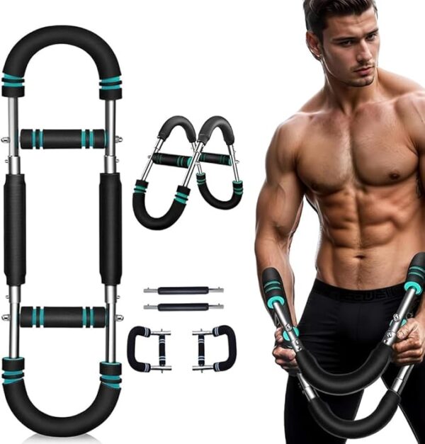 Twister Arm Trainer – Adjustable 40–110lb Upper Body Bar