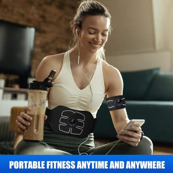 Electronic Muscle Stimulator – EMS Abs & Body Trainer - Image 2