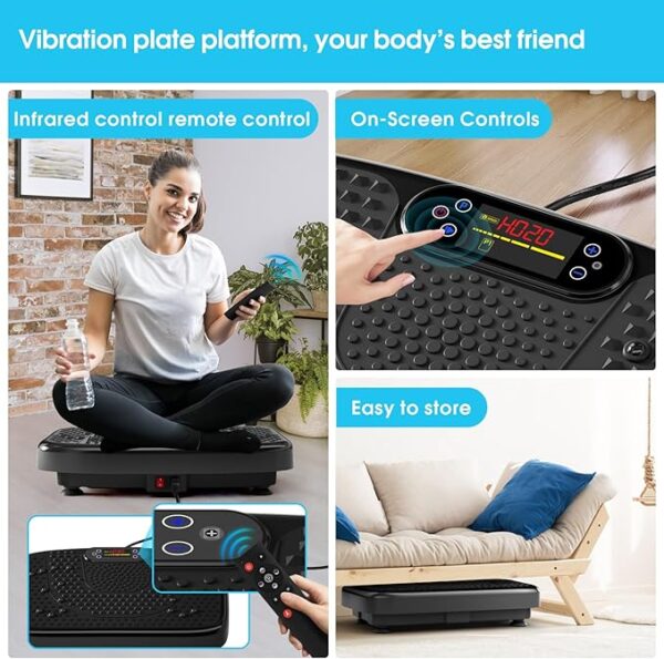 Vibration Plate Machine – Full Body Fitness & Weight Loss - Image 4