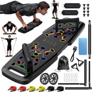 Push Up Board Home Gym – Full Body Workout System