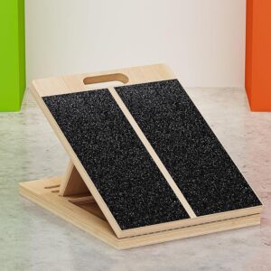 Wooden Incline Slant Board – Stretching & Balance Trainer